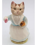 2 Beatrix Potter Figurines- Tabitha Twitchett and Fierce Bad Rabbit