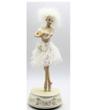 Porcelain Doll Music Box Bellerina
