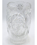 Bohemian Czech Pinwheel Vase