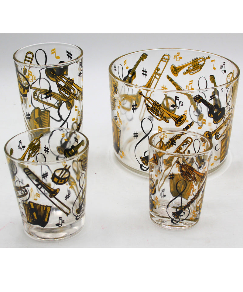 1950's Hazel Atlas Barware - Set of 16