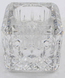 Waterford Lismore Square Candlestick Votive Lot of 3