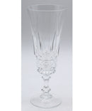 6 Fluted Champagne Tuilleries Villandry by Cristal D'Arques - Durand