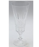 6 Cristal D'Arques-Durand Tuilleries Villandry Champagne Flutes