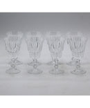 Set of 8- Cristal D'Arques-Durand Tuilleries Villandry Cordial Glasses
