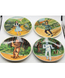 The Bradford Exchange Wizard Of Oz Collection of Plates Set of 4