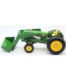 John Deer Tractor with Front End Loader Collectible Toy