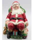 Fitz and Floyd Sleeping Santa Cookie Jar