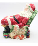 Fitz and Floyd Sleeping Santa Cookie Jar