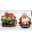 Fitz and Floyd Sleeping Santa Cookie Jar