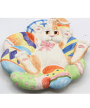 Fitz and Floyd Eggscapades Easter Canape Plate