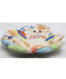 Fitz and Floyd Eggscapades Easter Canape Plate