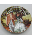 W J George Fine China Plates Lot of 4