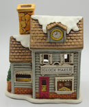 Rare 1988 Lefton Colonial Clock Maker Christmas Village