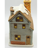 Rare 1988 Lefton Colonial Clock Maker Christmas Village