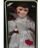 Geppeddo Valentines Day Themed Porcelain Doll