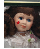 Geppeddo Valentines Day Themed Porcelain Doll