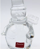 Baccarat Crystal snowman figurine