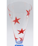 Orrefors Clown Fluted Champagne Glass Design by Anne Nilsson