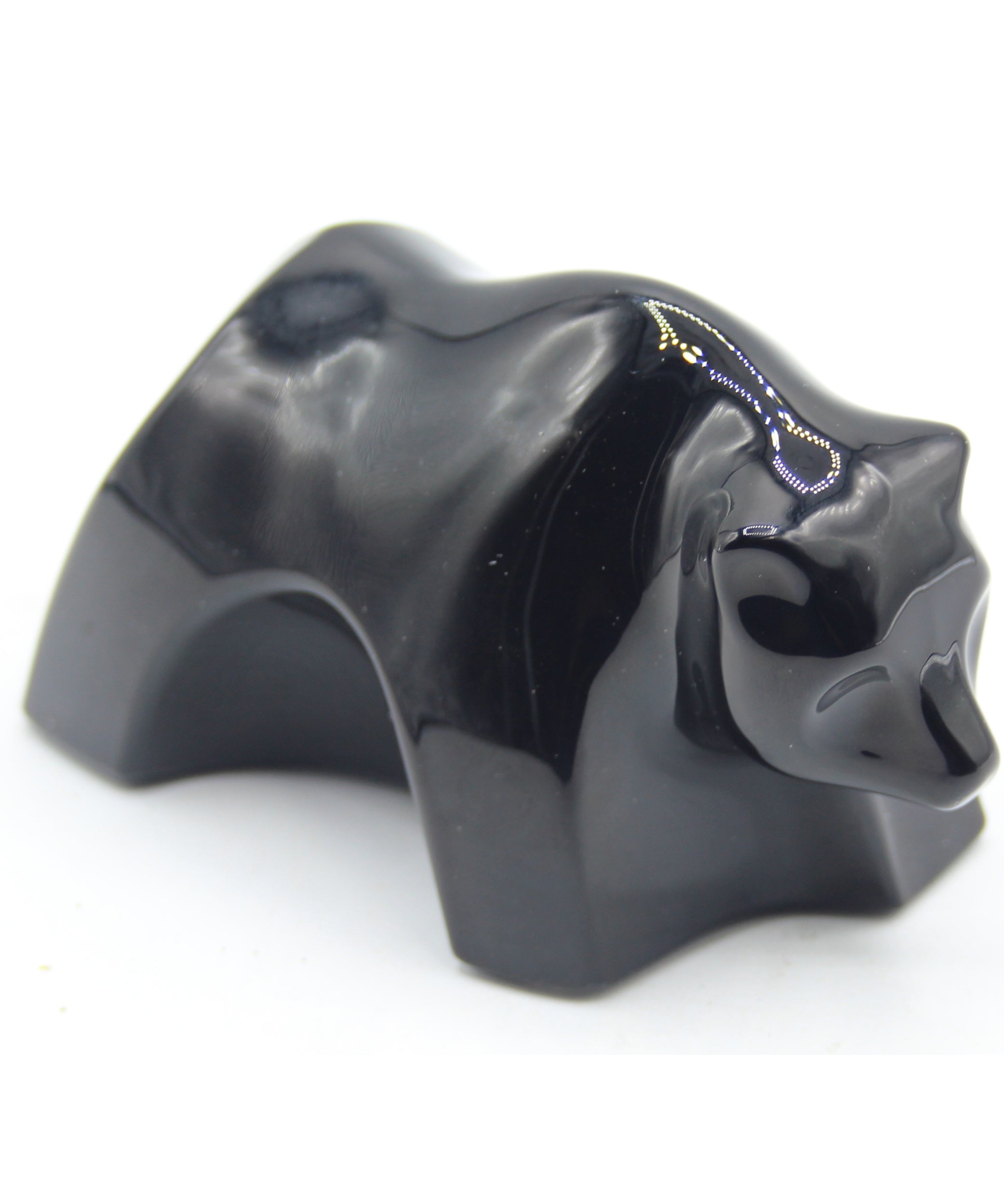 Baccarat Black Bear Figurine