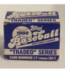 1988 Topps Baseball Picture Cards "Traded Series"