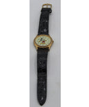 Vintage Mickey Mouse Quartz Watch with leather Band