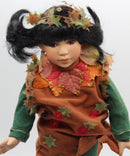 Paradise Galleries Limited edition Woodland Harvest Porcelain Doll