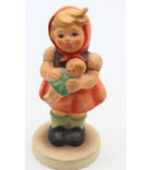 Hummel figurines "Playmates" and "Girl with Doll"