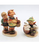 Hummel Figurines "Playmates" and "To Market" Lot of 2