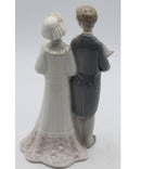 Lladro Bride and Groom Wedding Retired|Chipped Flowers
