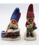 Goebel Gnomes "Fritz the happy Boozer' and Bob the bookworm"