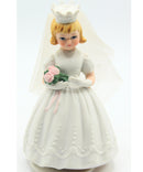 Lot of 2 " Schmid Music Box Bride" and Lenox Baby "Baby's First Shoes"