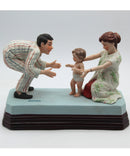Norman Rockwell Baby's First Step Figurine