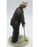 Flambro Golfer Clown Figure Emmett Kelly Jr. Collection