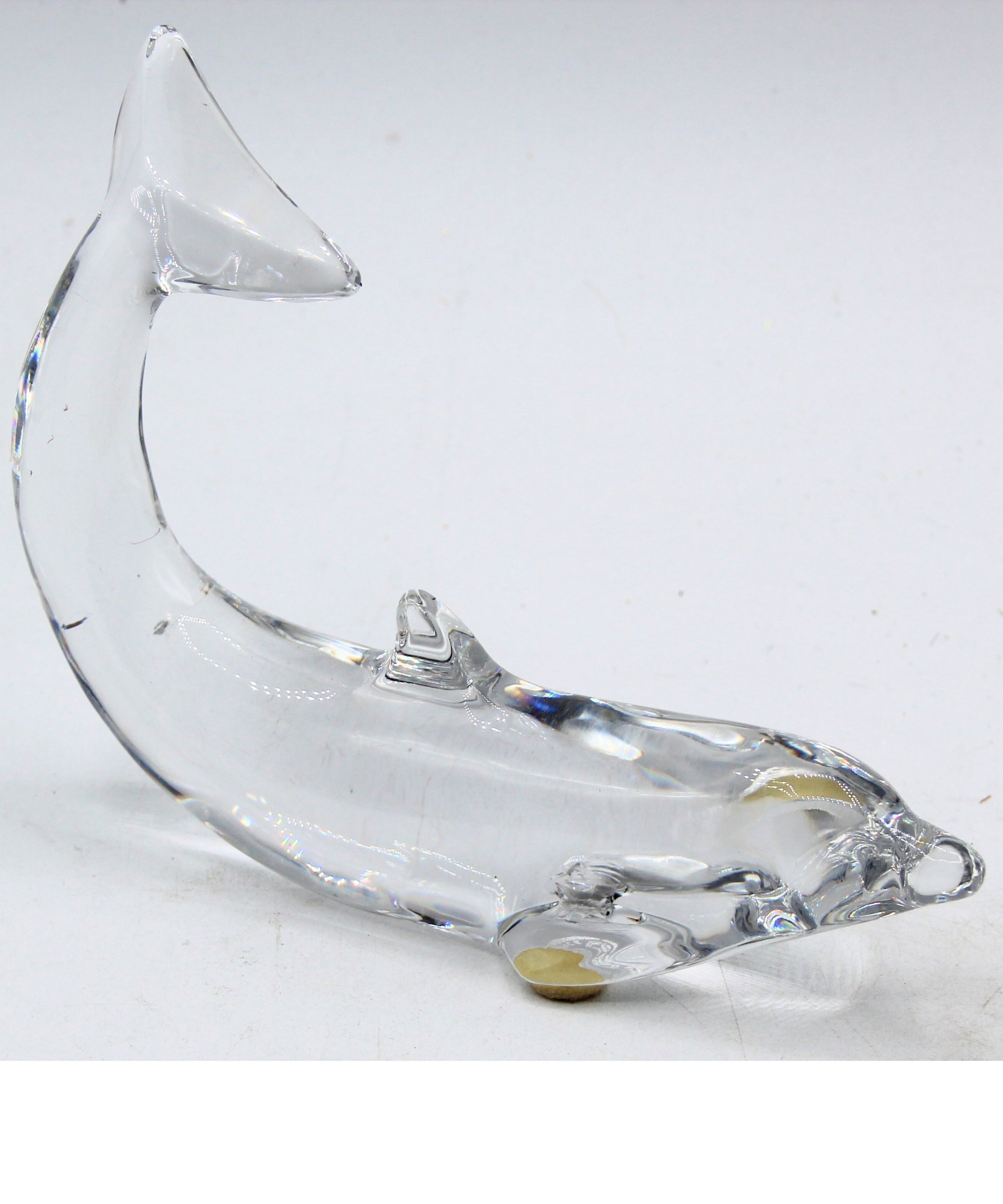 Baccarat Crystal Dolphin Figurine