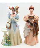 Lot of 2- 1998 and 2000 President's Club Figurines