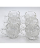 Vintage Cut Crystal Punch Cups Lot of 6