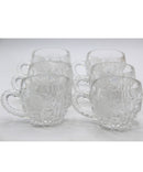 Vintage Cut Crystal Punch Cups Lot of 6