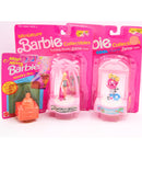 Barbie Miniatures- 2 dolls and accessory Jewelry Box| Please Read