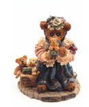 Boyd's Bear Figurine Lot of 2 "The Collector" and Edmund Deck the Halls