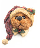 Boyd's Bear Figurine Lot of 2 "The Collector" and Edmund Deck the Halls