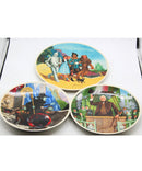 Lot of 3 Wizard of Oz Knowles Collector Plates