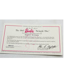 1965 Danbury Midnight Blue Barbie Figurine