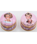 Lot of 2 Music Boxes-Princess Diana, Please Read