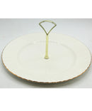 Royal Albert Gold Trim Serving Plate – Fine China