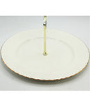 Royal Albert Gold Trim Serving Plate – Fine China