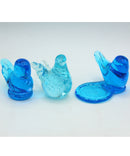 Lot of 3 Glass Birds – Art Glass Figurines
