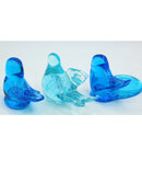 Lot of 3 Glass Birds – Art Glass Figurines