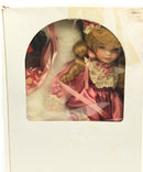 Duckwall- Alco Porcelain Doll with Stuffed Animal