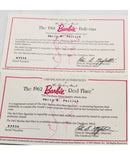 Danbury Mint Barbie Figurines – 1961 Ballerina & 1962 Red Flare