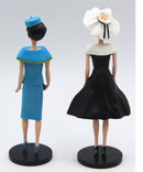 Danbury Mint Barbie Figurines – 1965 Fashion Editor & 1962 After Five